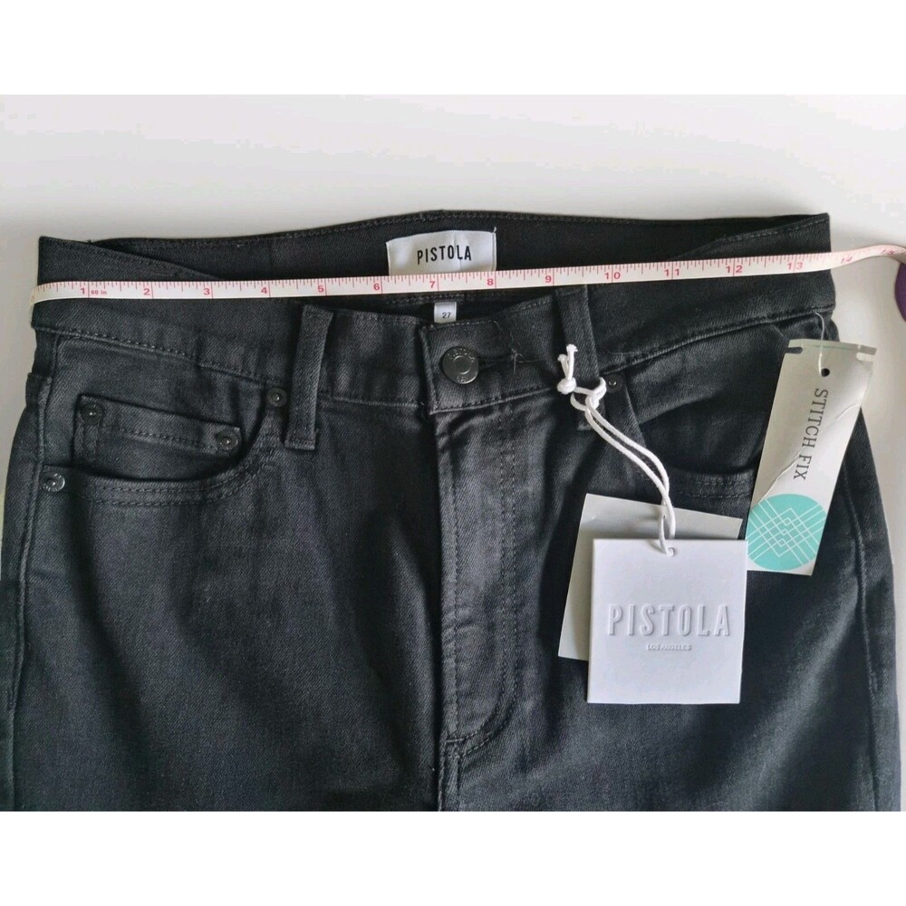NWT- Pistola Ultra Flare Black Denim Women's Jeans